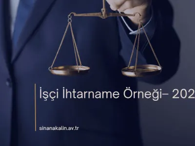 İşçi İhtarname Örneği Noter