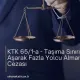 KTK 65/1-a - Taşıma Sınırını Aşarak Fazla Yolcu Almanın Cezası