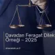 Davadan Feragat Dilekçesi Örneği