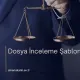 Dosya İnceleme Şablonu
