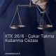 KTK 26/6 - Çakar Takma Kullanma Cezası