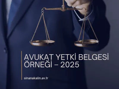 Avukat Yetki Belgesi Dilekçesi