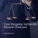 Özel Belgede Sahtecilik Suçu Şikayet Dilekçesi