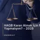 HAGB Kararı Nasıl Verilir