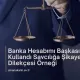 Banka Hesabımı Başkası Kullandı Savcılığa Şikayet Dilekçesi Örneği
