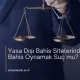 Yasa Dışı Bahis Sitelerinden Bahis Oynamak Suç mu?