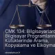 CMK 134: Bilgisayarlarda, Bilgisayar Programlarında ve Kütüklerinde Arama, Kopyalama ve Elkoyma