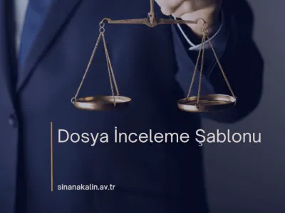 Dosya İnceleme Şablonu
