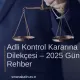 Adli Kontrol Kararına İtiraz Dilekçesi