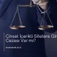 Cinsel İçerikli Sitelere Girmenin Cezası Var mı?