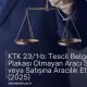 KTK 23/1-b: Tescil Belgesi ve Plakası Olmayan Aracı Satmak veya Satışına Aracılık Etmek
