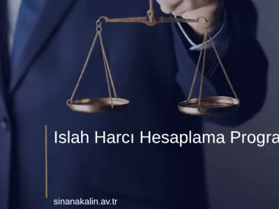 Islah Harcı Hesaplama Programı