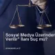 Sosyal Medya Üzerinden “Kart Verilir” İlanı Suç mu?