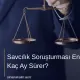 Savcılık Soruşturması En Fazla Kaç Ay Sürer?