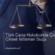 Türk Ceza Hukukunda Çocukların Cinsel İstismarı Suçu